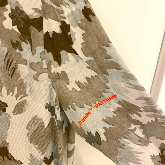 Off White Camouflage-print long sleeve shirt - Picture 3 of 15